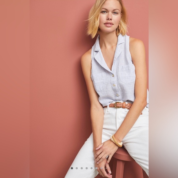 Anthropologie Tops - Anthropologie Maeve Felicity Sleeveless Top